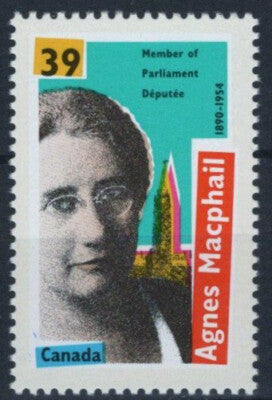 Canada 1293 MNH Agnes Campbell Macphail Parliament Women ZAYIX 013123S158