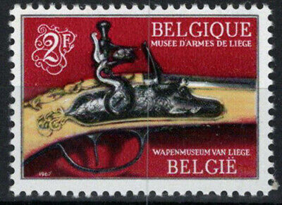 Belgium 681 MNH - Pistol by Leonard Cleuter - Firearms - Guns ZAYIX 021823S54M