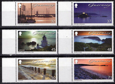 Guernsey 953-958 MNH Seaside Views St. Peter Port Harbor ZAYIX 090823S20M