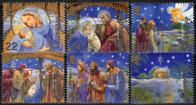 Guernsey 784-789 MNH Christmas Madonna & Child Three Kings ZAYIX 090823S09