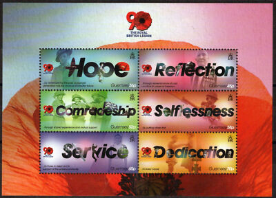 Guernsey 1123a MNH Royal British Legion ZAYIX 080323SM78M