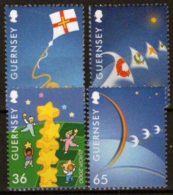 Guernsey 709-712 MNH Europa Cept Kites Yachts ZAYIX 080323SM90M