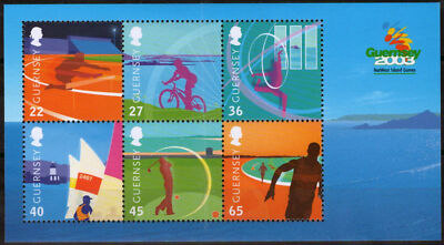 Guernsey 800a MNH Sports Games Cycling Golf ZAYIX 080323SM93