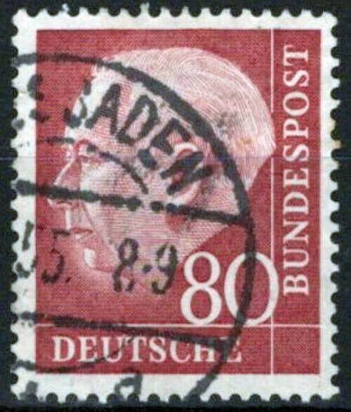 ZAYIX Germany 717 Used President Theodor Heuss Politician 042523S117