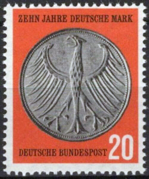 ZAYIX Germany 787 MNH Birds Eagle Coinage 042523S115