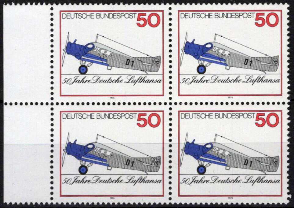 ZAYIX Germany 1207 MNH Block Aviation Planes 042623S127M