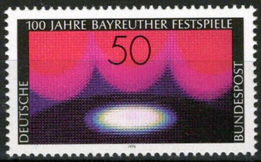 ZAYIX Germany 1217 MNH Bayreuth Festival Entertainment 042623S143M
