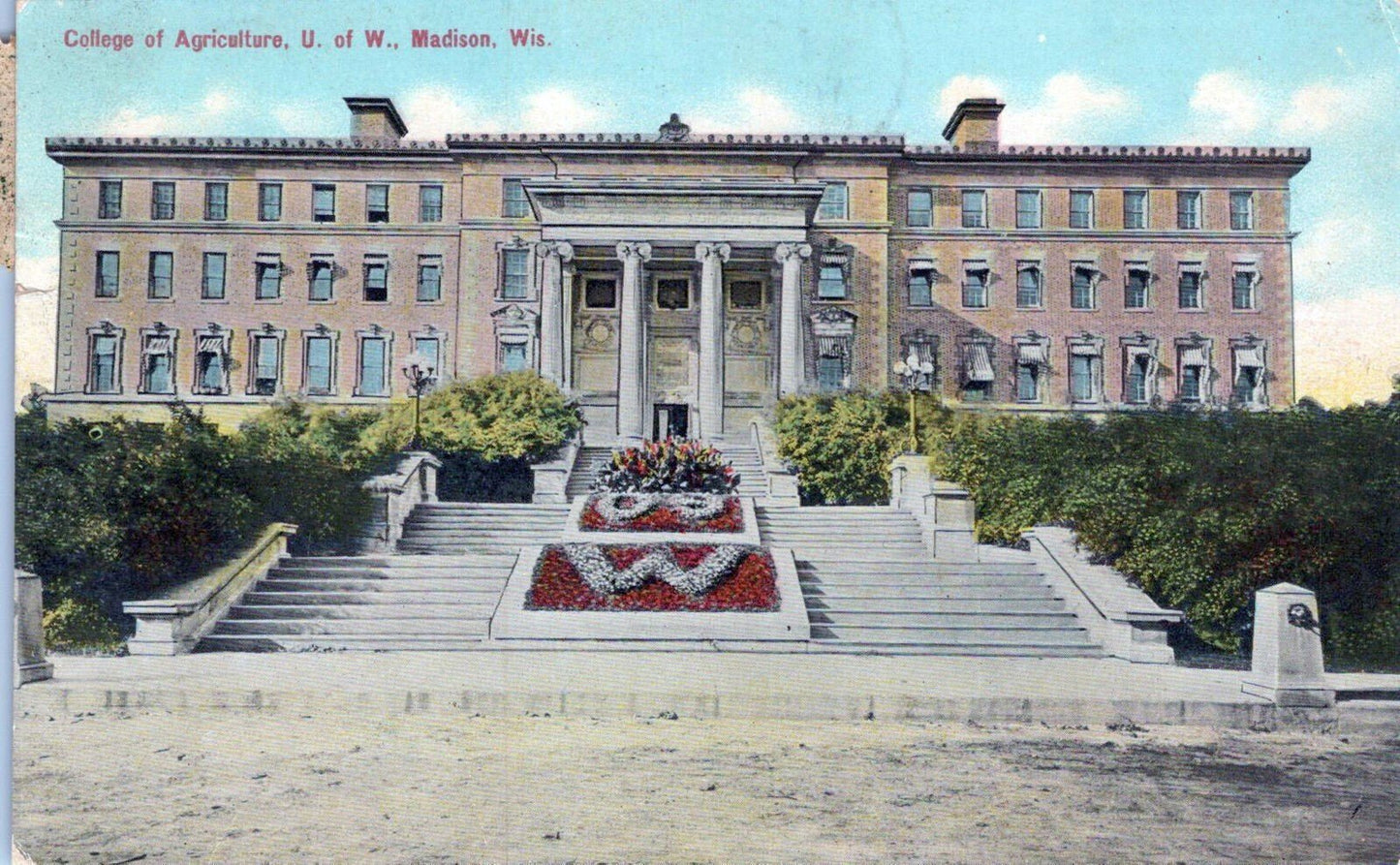 College of Agriculture, University of Wisconsin 1910 0324M0182 ZAYIX Postcard