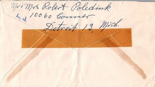 ZAYIX US Cover Korean Catechist Club Detroit machine cancel NATO 0324M0267