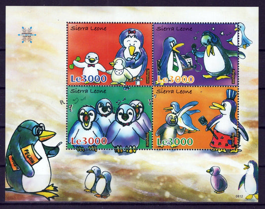 Sierra Leone 2923 MNH Penguins Birds Antarctic Zayix Stamps 0325M0217M