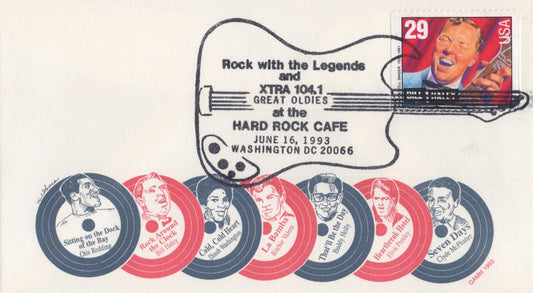 US 2731 GAMM FDC Bill Haley American Music Legend ZAYIX 1024A0111