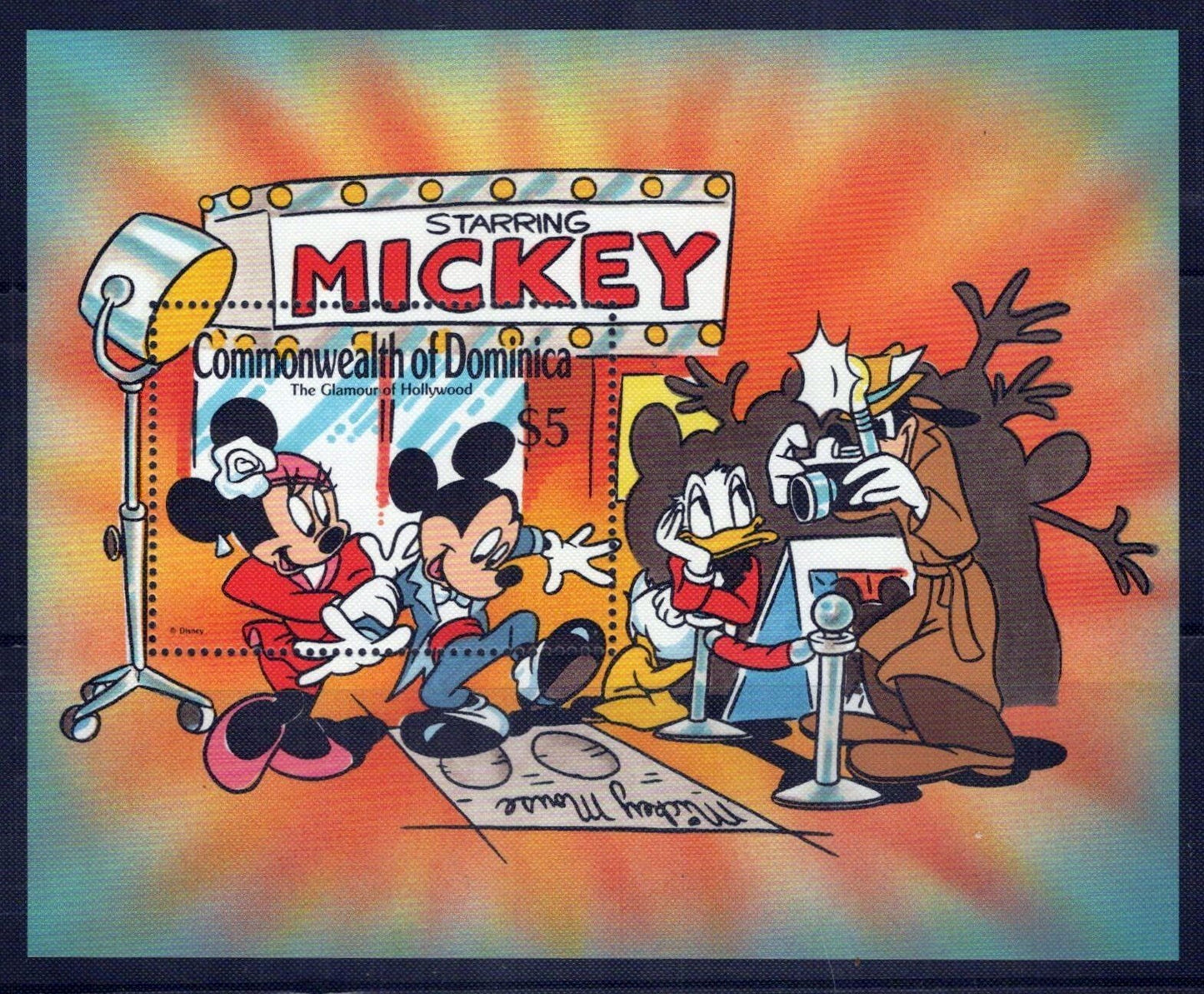 Dominica 1208-1217 MNH Disney The Glamour of Hollywood ZAYIX 0701M0077