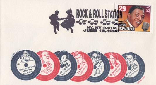 US 2733 GAMM FDC Clyde McPhatter, American Music Legends ZAYIX 1024A0114