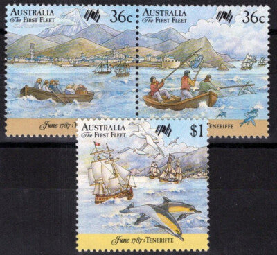 Australia 1028-1029 MNH Cape of Good Hope Ships Fishermen ZAYIX 090722S40