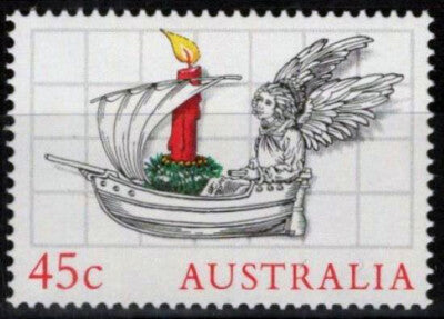 Australia 962 MNH Christmas Angel Ship Drawing Durer ZAYIX 090722S07