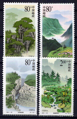 China PRC 3148-3151 MNH Trees Mountains Landscapes Zayix 0125S0100
