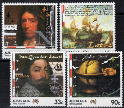 Australia 949-952 MNH Explorers Globe ZAYIX 090522S115