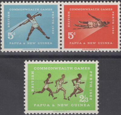 Papua New Guinea / PNG 171-173 MNH Sports / Track & Field ZAYIX 040322S88M