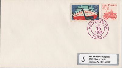 United States Cover 1984 Napoleon, OH Town Cancel 3 covers ZAYIX 050922SM53