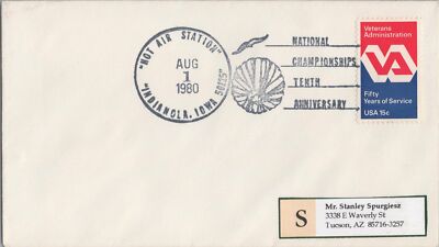 US Event Cover 1980 10th National Hot Air Balloon Champion ZAYIX 050922SM141