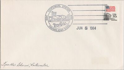 US Event Cover - Panama, Iowa Centennial - Horse & Carriage ZAYIX 050922SM130