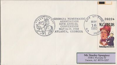 US Event Cover Georgia Numismatic Association 16th Convention ZAYIX 050922SM139