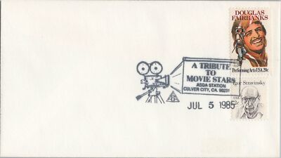 US Event Cover Tribute to Movie Stars Culver City CA Station ZAYIX 050922SM112