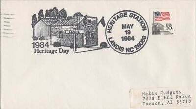 US Event Cover - 1984 Heritage Day Landis North Carolina 28088 ZAYIX 050922SM56
