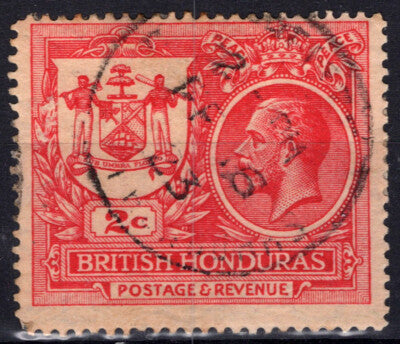 British Honduras 89 Used 2c Carmine Seal of Colony KG5 ZAYIX 021823S137M