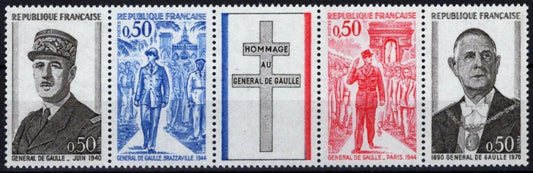 France 1325a MNH Charles de Gaulle Military 051023SM168M