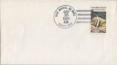 US Town Cancel - Casa Grande AZ Eleven Mile town cancel ZAYIX 050922SM90