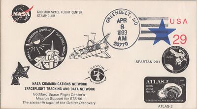 US NASA Communications Network STS-56 Support Greenbelt MD ZAYIX 120622SM32M