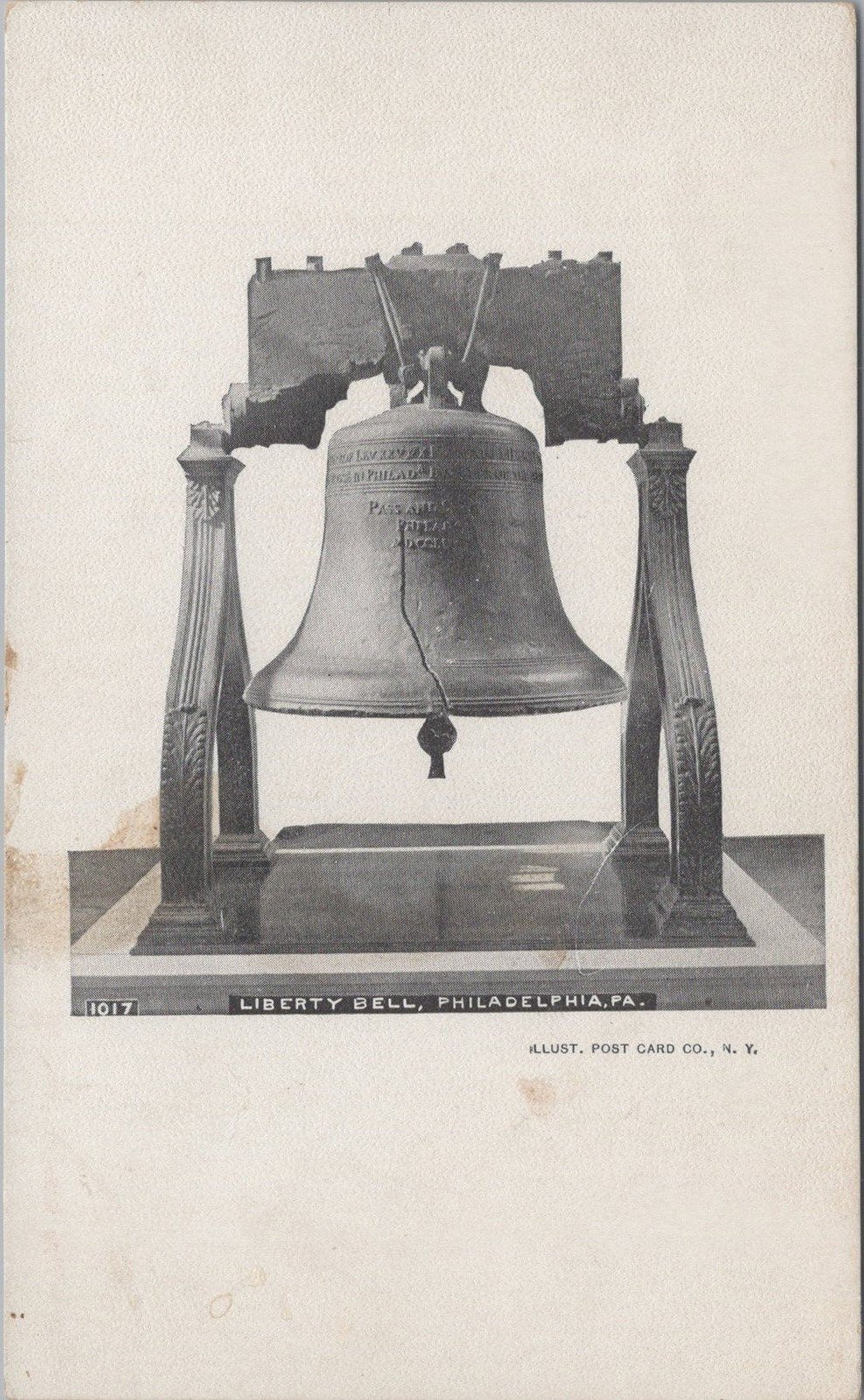 Liberty Bell Philadelphia PA Undivided Back Real Photo Postcard ZAYIX 090222PC13
