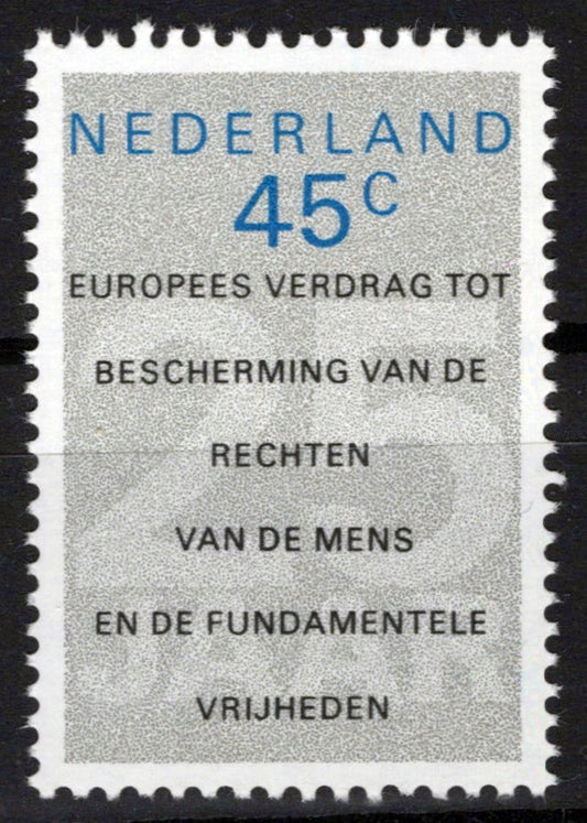 Netherlands 576 MNH European Human Rights Zayix Stamps 0225S0082M