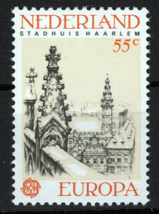 Netherlands 577 MNH Architecture Haalem City Hall Zayix Stamps 0225S0083
