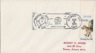 US Event Cover - 1979 Columbus OH Mid West Federation Gems ZAYIX 050922SM54