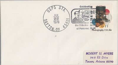 US Event Cover - Dayton - 75th Anniversary Powered Flight ZAYIX 050922SM11