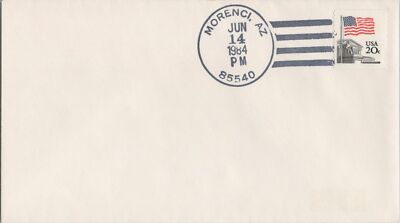 US Town Cancel - 1984 Morenci, Arizona 85540 Handstamp ZAYIX 050922SM108