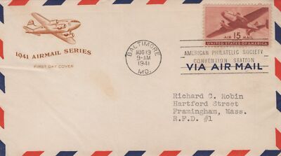 US C28-13 FDC House of Farnam in Air Post Envelope ZAYIX 101423USF10