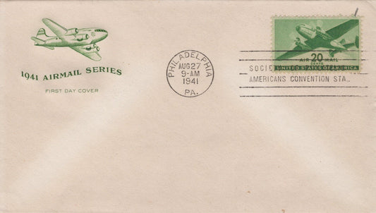 US C29-9 FDC House of Farnam cachet unaddressed plain envelope ZAYIX 100823USF20