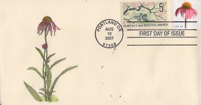 US 4184 FDC Hand-colored SMB Cachets ZAYIX 100823USF07