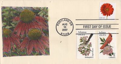 US 4181 FDC Hand-colored SMB Cachets ZAYIX 100823USF03