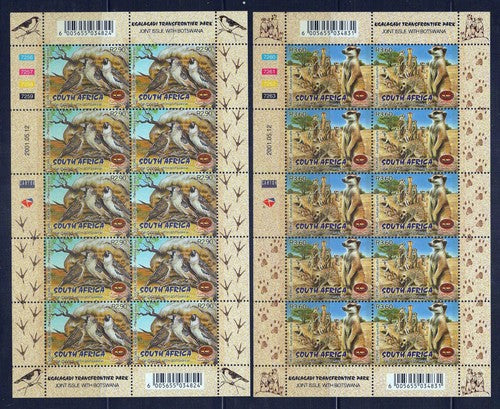 South Africa 1252-1255 MNH Wildlife Wild Cats Birds   ZAYIX 101623SM120