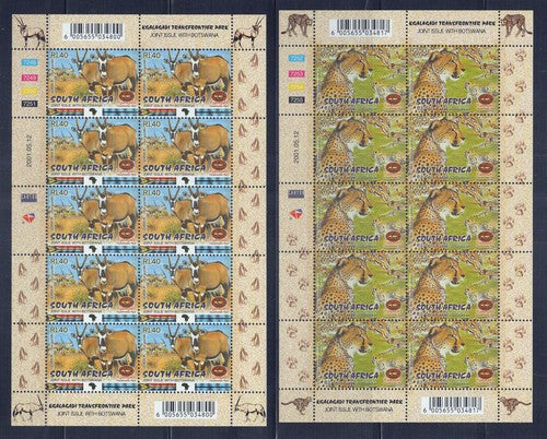 South Africa 1252-1255 MNH Wildlife Wild Cats Birds   ZAYIX 101623SM120