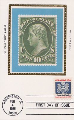US Colorano FDC Maxi Card Cover "D" Domestic Rate Official ZAYIX 0924M0022