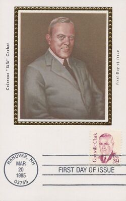 US Colorano 'Silk' FDC Maxi Card Cover UA Greenville Clark ZAYIX 0924M0030