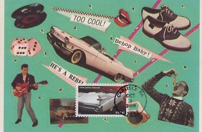 US First Day Cover FDC Maxi Card Cadillac Eldorado Cars Auto ZAYIX 0924M0259