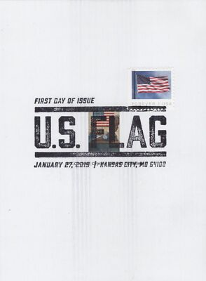 First Day Cover FDC Maxi Card UA Forever, US Flag Stamp ZAYIX 0924M0170