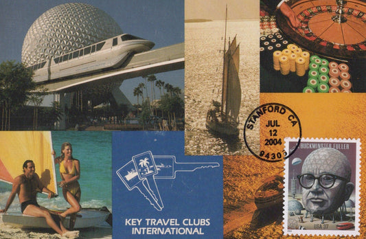 US Maxi Card FDC Buckminster Fuller Sailing ZAYIX 0924M0318