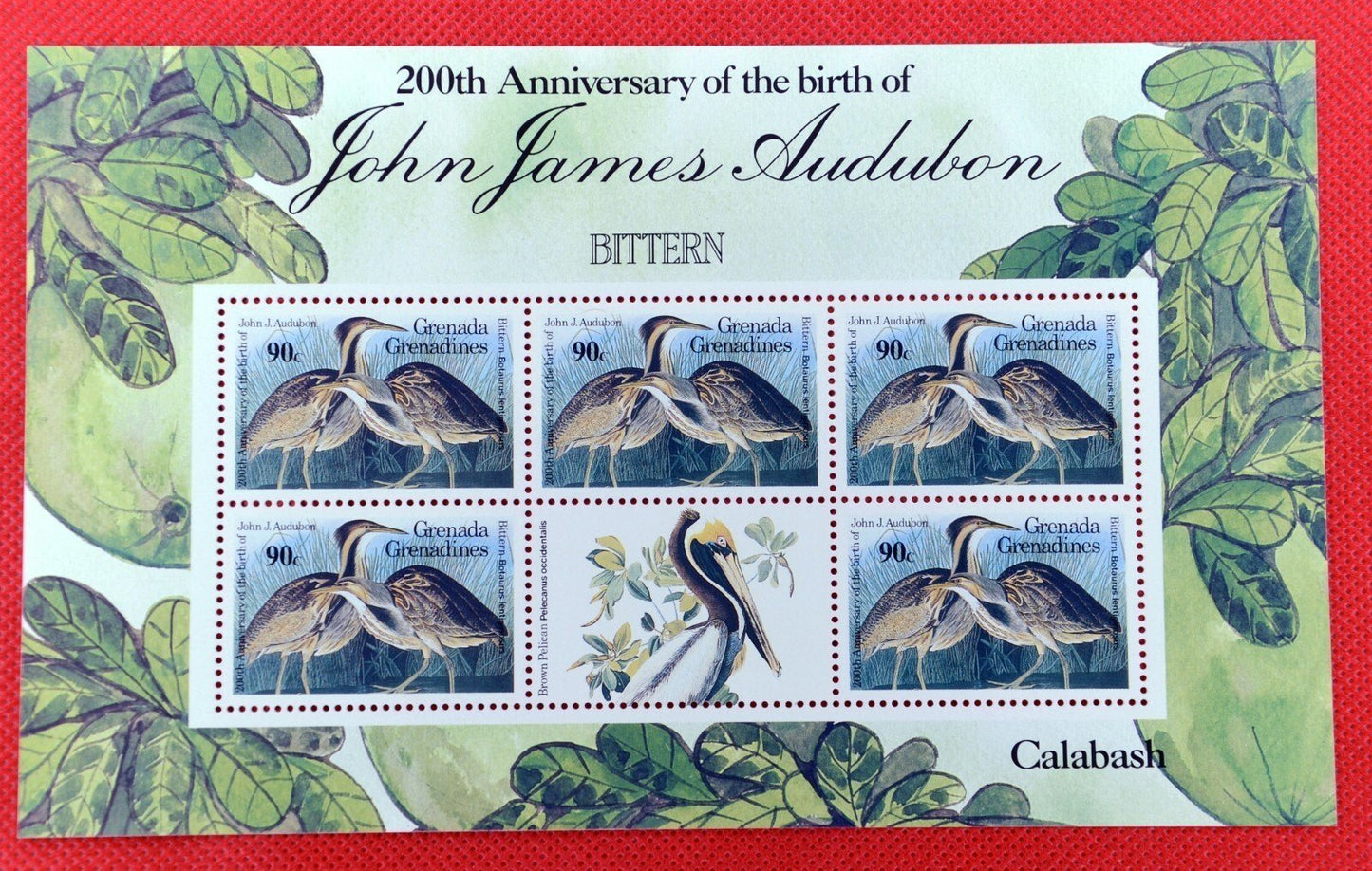 Grenada Grenadines 732-735 MNH 1986 Scarce Art Audubon Birds Sheetlets ZAYIX